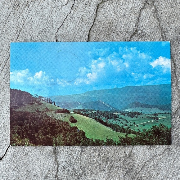 Picturesque View of Germany Valley - Near Franklin West Virginia Postcard - Picture 3 of 4